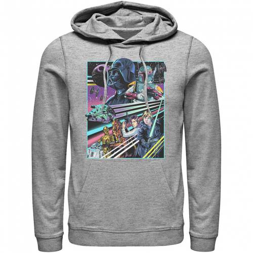キャラクター レベル フーディー パーカー スターウォーズ 【 LICENSED CHARACTER STAR WARS NEON REBEL ALLIANCE POSTER HOODIE / 】 メンズファッション トップス スウェット トレーナー