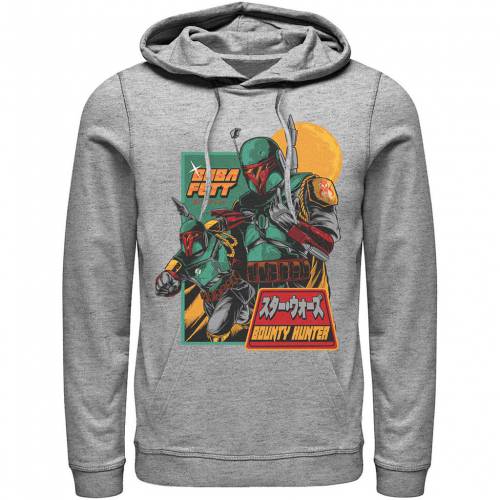 キャラクター ソルジャー フーディー パーカー スターウォーズ 【 LICENSED CHARACTER STAR WARS MANDALORIAN SOLDIER KANJI HOODIE / 】 メンズファッション トップス スウェット トレーナー