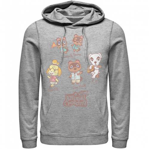 キャラクター フーディー パーカー 【 LICENSED CHARACTER NINTENDO CHARACTER TEXTBOOK GROUP SHOT TEXT HOODIE / 】 メンズファッション トップス スウェット トレーナー