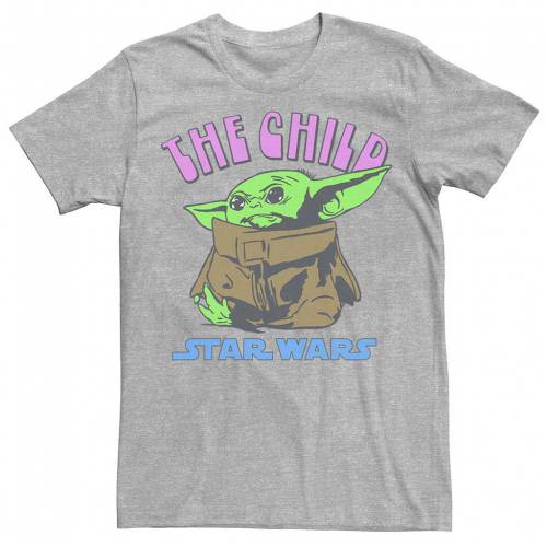 キャラクター 赤 レッド Tシャツ スターウォーズ 【 LICENSED CHARACTER STAR WARS THE MANDALORIAN CHILD RED TEXT PORTRAIT TEE / 】 メンズファッション トップス カットソー｜スニケス