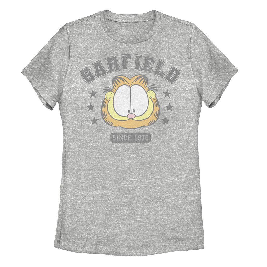 【★百貨店SALE★6/11夜夜中2時迄】文字記号 グラフィック プルオーバー ギョリュウモドキ 【 LICENSED CHARACTER GARFIELD COLLEGIATE RETRO GRAPHIC TEE / ATHLETIC HEATHER 】 キッズ もの言う花 マタニティ トップス カットソー
