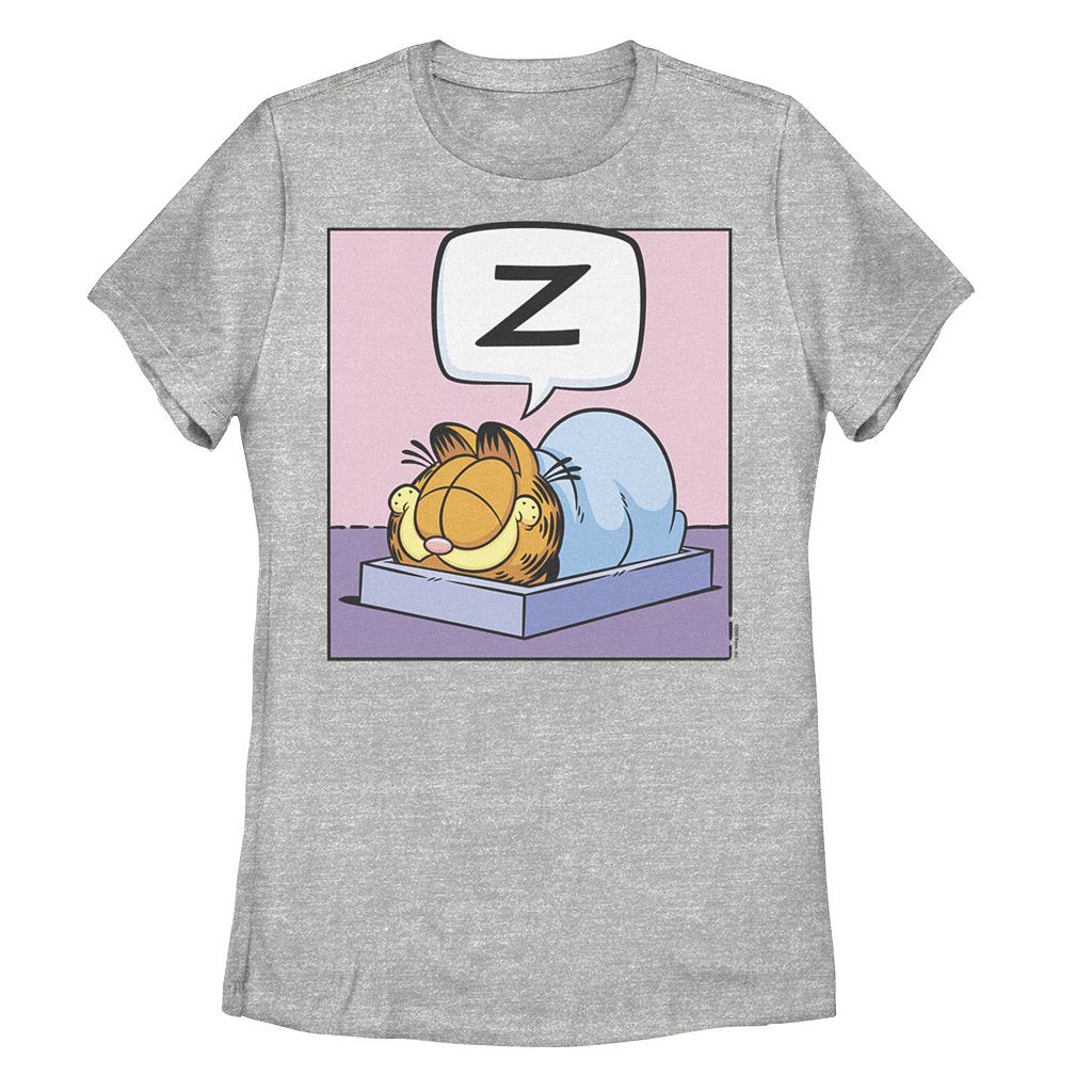 【★百貨店SALE★6/11夜夜中2時迄】文字記号 グラフィック プルオーバー ギョリュウモドキ 【 LICENSED CHARACTER GARFIELD ZZZ BOXED UP GRAPHIC TEE / ATHLETIC HEATHER 】 キッズ もの言う花 マタニティ トップス カットソー