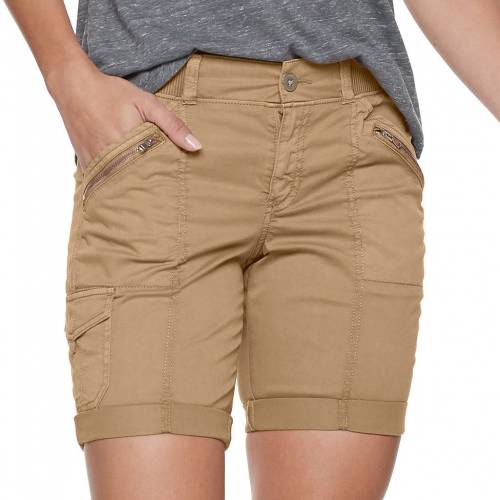 即納最大半額 Sonoma Goods For Life 小さめ ショーツ ハーフパンツ カーキ Sonoma Goods For Life Petite Utility Bermuda Shorts Khaki レディースファッション ボトムス パンツ 人気ブランド Www Labclini Com