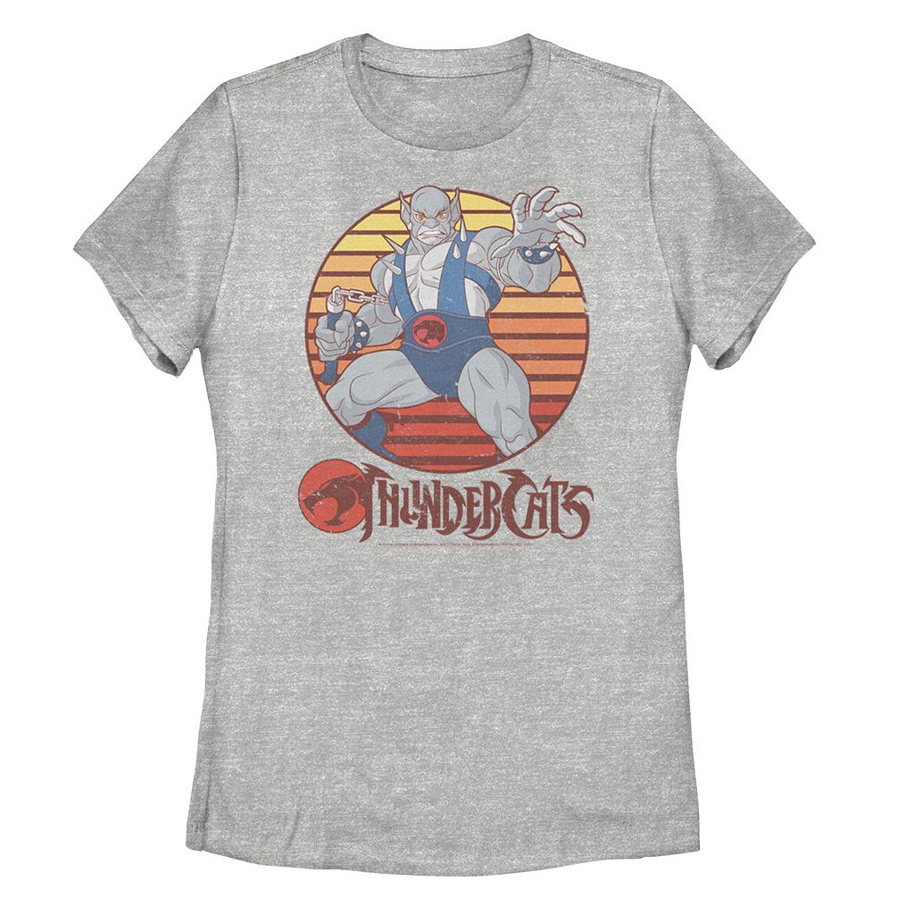 【★百貨店SALE★6/11夜夜中2時迄】文字記号 プルオーバー ギョリュウモドキ 【 LICENSED CHARACTER THUNDERCATS PANTHRO RETRO SUNSET TEE / ATHLETIC HEATHER 】 キッズ もの言う花 マタニティ トップス カットソー