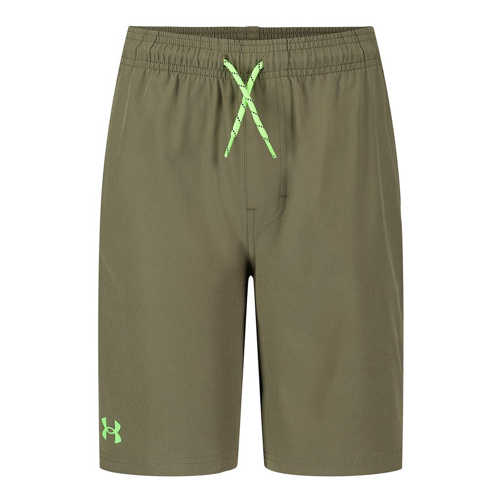 UNDER ARMOUR ショーツ ハーフパンツ 緑 グリーン アンダーアーマー 本格派ま！