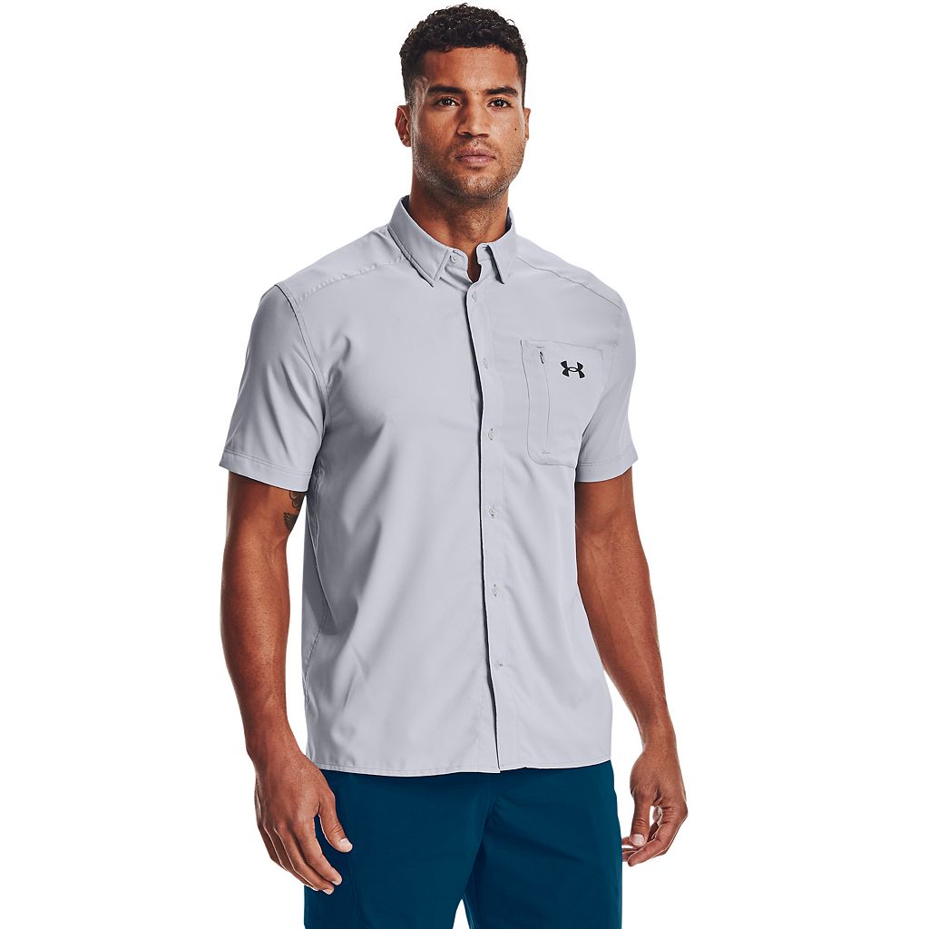 UNDER ARMOUR 2.0 アンダーアーマー グレイ グレー パフォーマンス ボタンダウン 灰色 SALE／84%OFF パフォーマンス