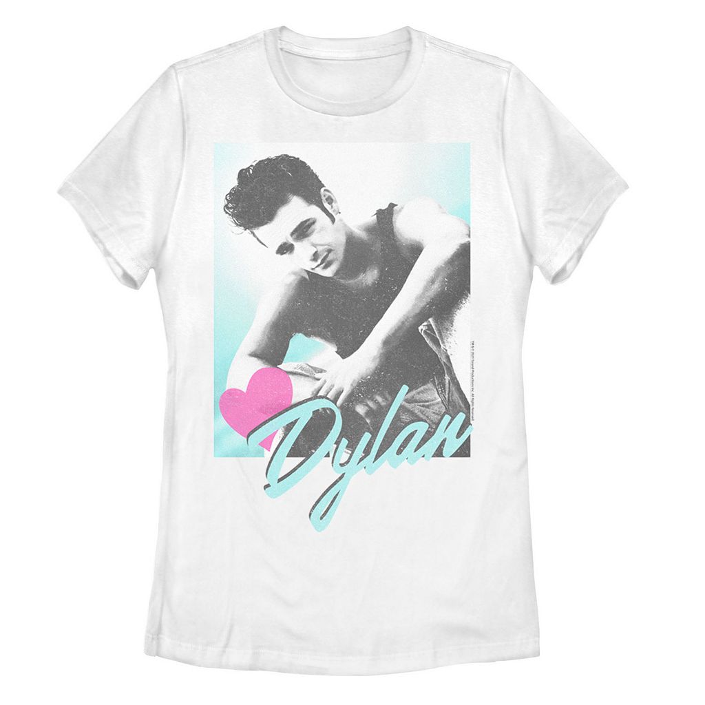 【★百貨店SALE★6/11夜夜中2時迄】文字記号 プルオーバー 白いこと 白いこと 【 LICENSED CHARACTER BEVERLY HILLS 90210 DYLAN HEARTTHROB PORTRAIT TEE / WHITE 】 キッズ もの言う花 マタニティ トップス カットソー