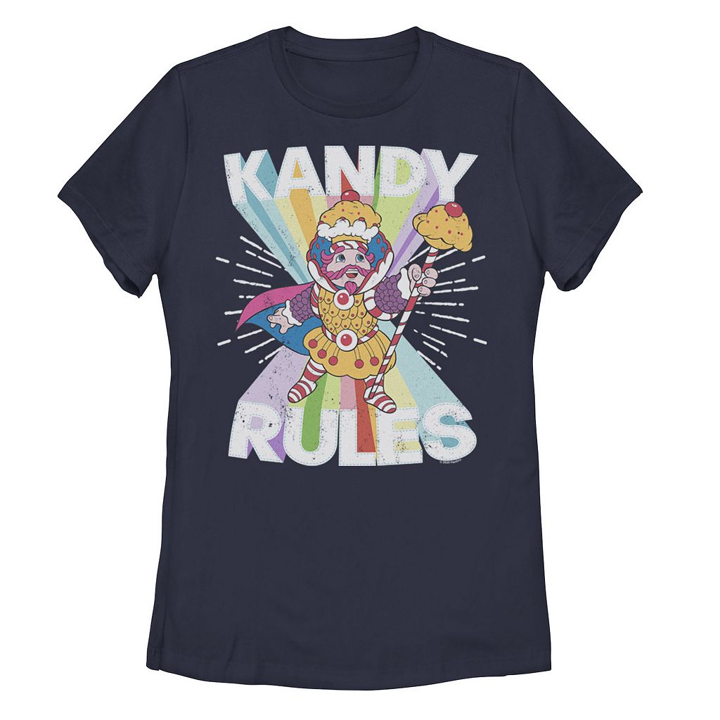 【★百貨店SALE★6/11夜夜中2時迄】文字記号 プルオーバー 紺色 米国海軍 【 LICENSED CHARACTER CANDY LAND KANDY RULES TEE / NAVY 】 キッズ もの言う花 マタニティ トップス カットソー