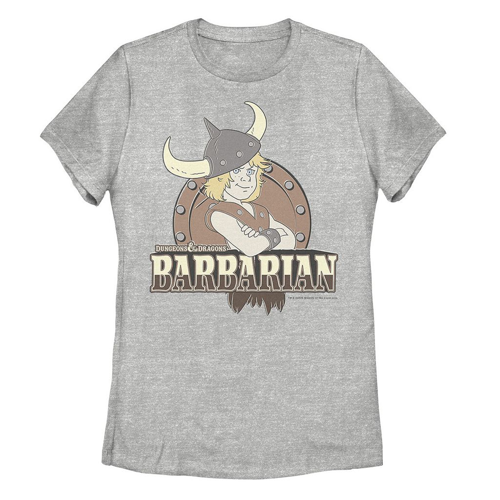 【★百貨店SALE★6/11夜夜中2時迄】文字記号 プルオーバー ギョリュウモドキ 【 LICENSED CHARACTER DUNGEONS AND DRAGONS BARBARIAN PORTRAIT TEE / ATHLETIC HEATHER 】 キッズ もの言う花 マタニティ トップス カットソー