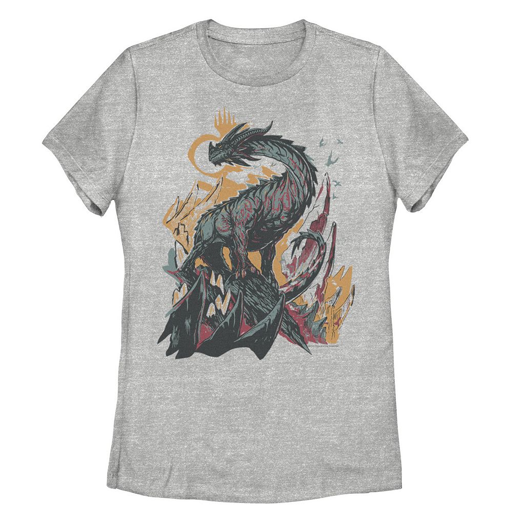 【★百貨店SALE★6/11夜夜中2時迄】文字記号 プルオーバー ギョリュウモドキ MAGIC: 【 LICENSED CHARACTER THE GATHERING CLOUDPIERCER TEE / ATHLETIC HEATHER 】 キッズ もの言う花 マタニティ トップス カットソー