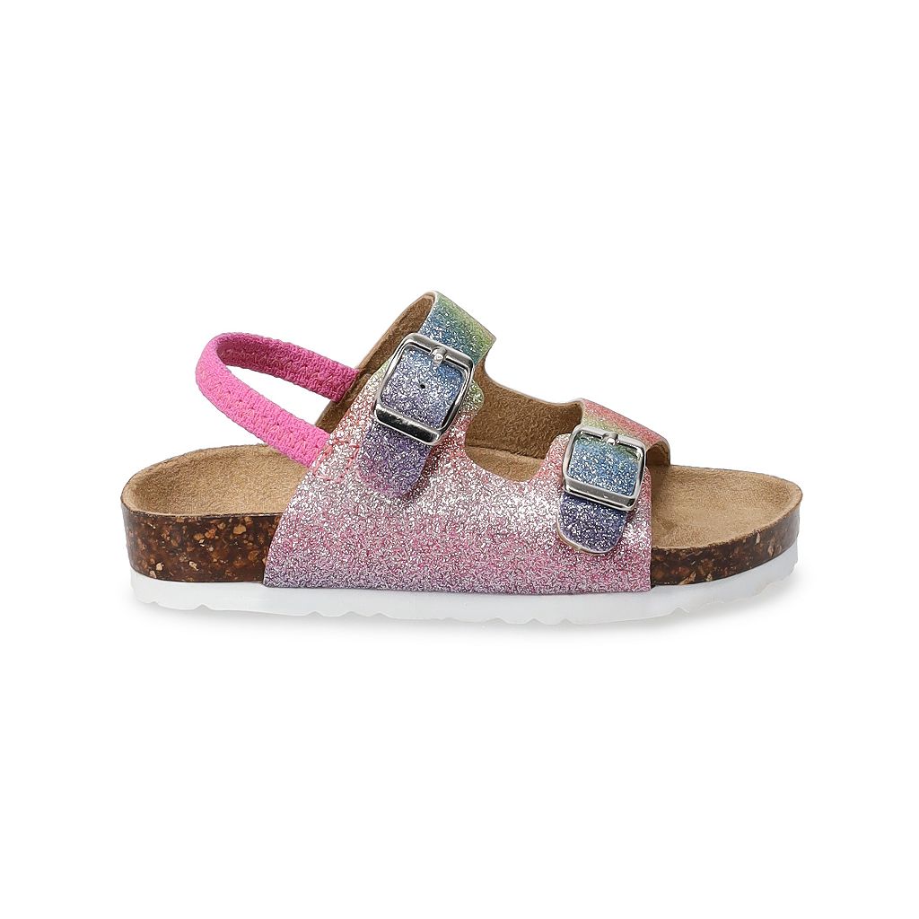 ジャンピングビーンズ ベビー 赤ちゃん用 S レインボー 虹色 サンダル