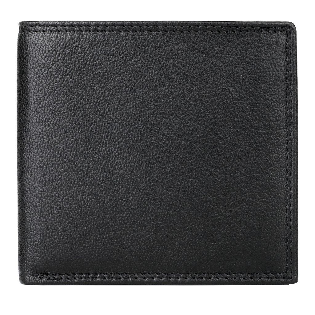 財布 黒色 ブラック 【 BUXTON EMBLEM CARDEX WALLET / BLACK 】 バッグ ケース メンズ財布