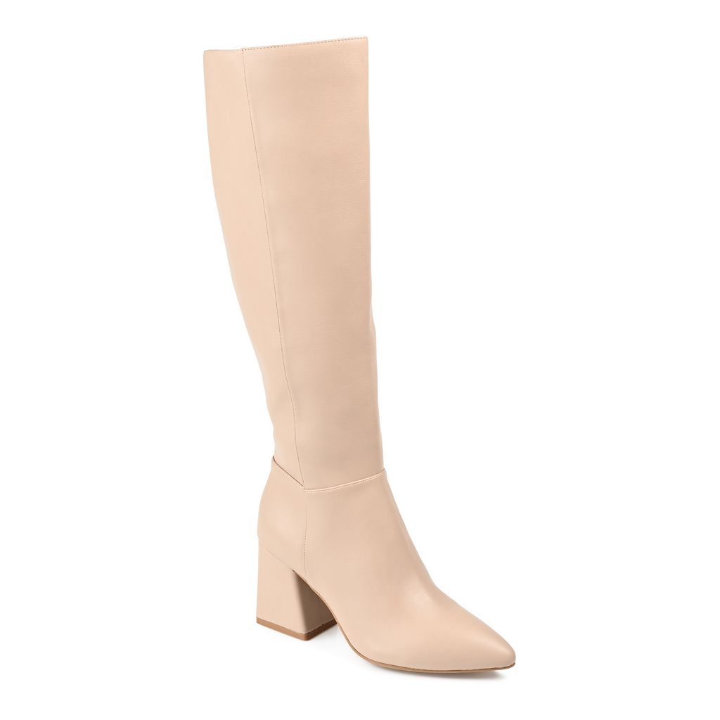 ジュルネ コレクション コレクション ハイ ブーツ 【 JOURNEE COLLECTION LANDREE TRU COMFORT FOAM HEELED KNEE HIGH BOOTS / 】