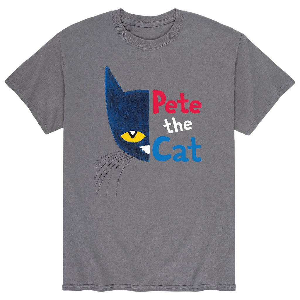 キャラクター Tシャツ 【 LICENSED CHARACTER PETE THE CAT FACE TEE / 】 メンズファッション トップス カットソー｜スニケス