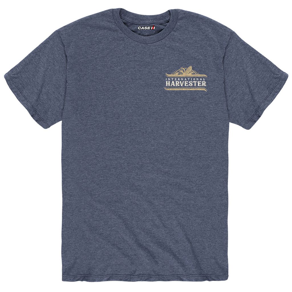 キャラクター ケース Tシャツ ヘザー 青色 ブルー 【 LICENSED CHARACTER CASE IH HARVESTER TEE / HEATHER BLUE 】 メンズファッション トップス カットソー