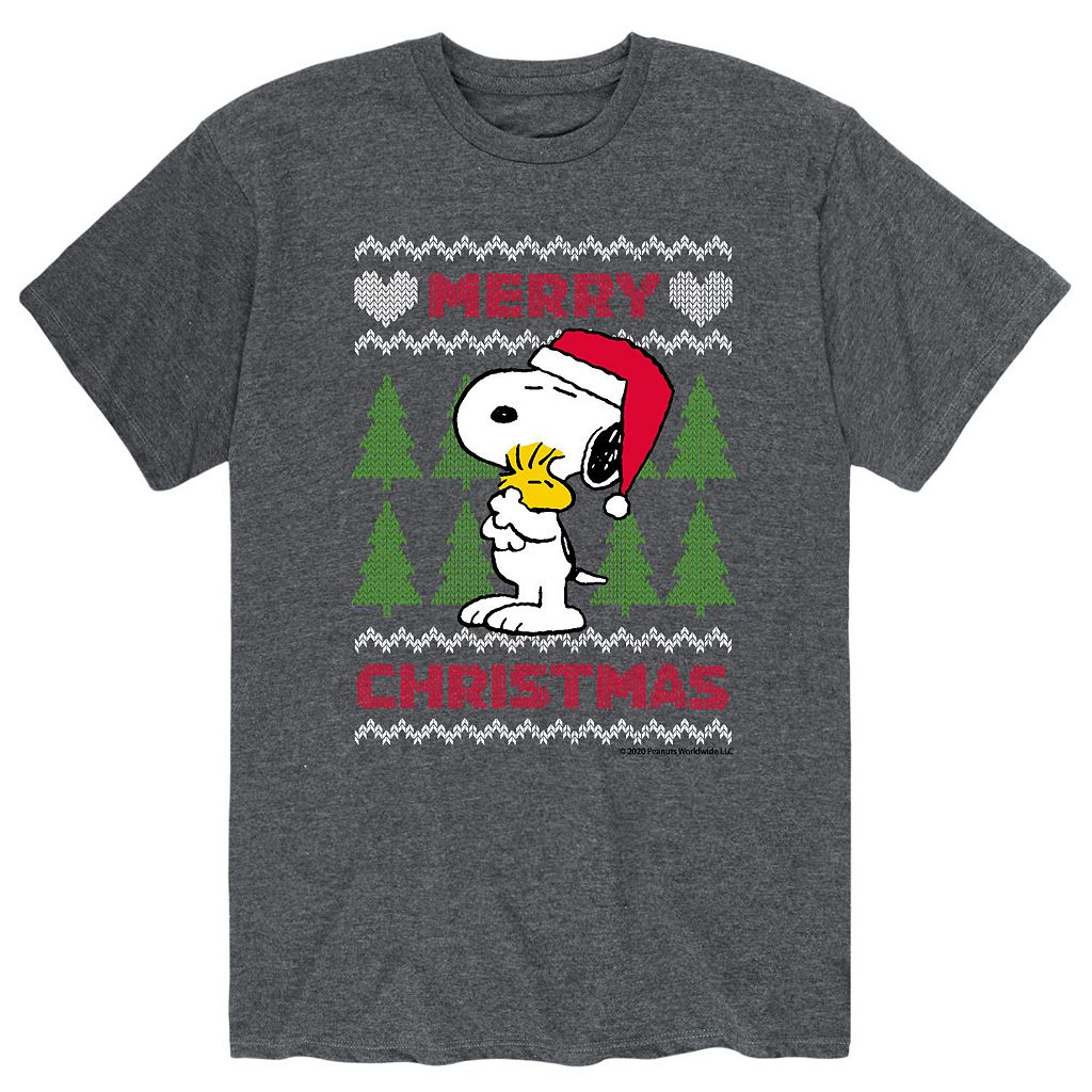 キャラクター トレーナー Tシャツ 【 LICENSED CHARACTER PEANUTS SWEATER TEE / 】 メンズファッション トップス カットソー