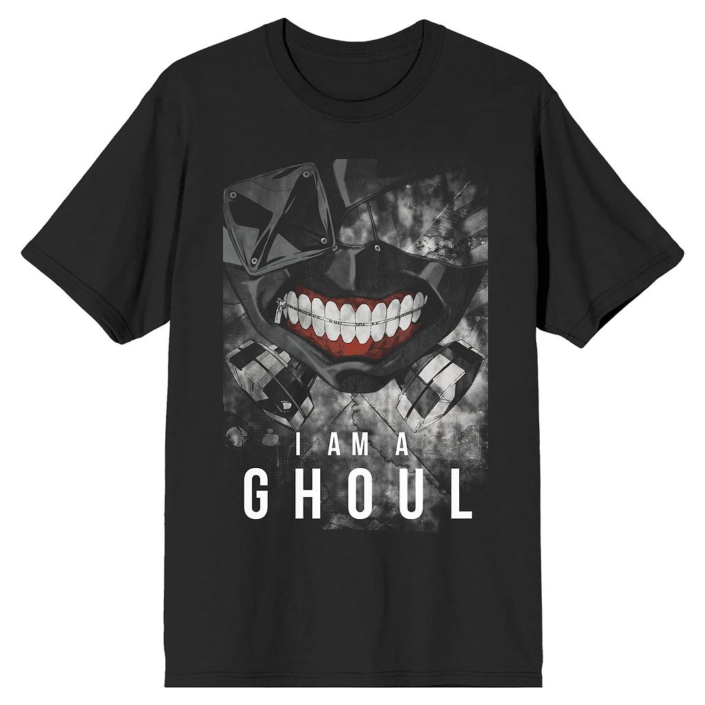 キャラクター Tシャツ 黒色 ブラック 【 LICENSED CHARACTER TOKYO GHOUL MANGA TEE / BLACK 】 メンズファッション トップス カットソー｜スニケス