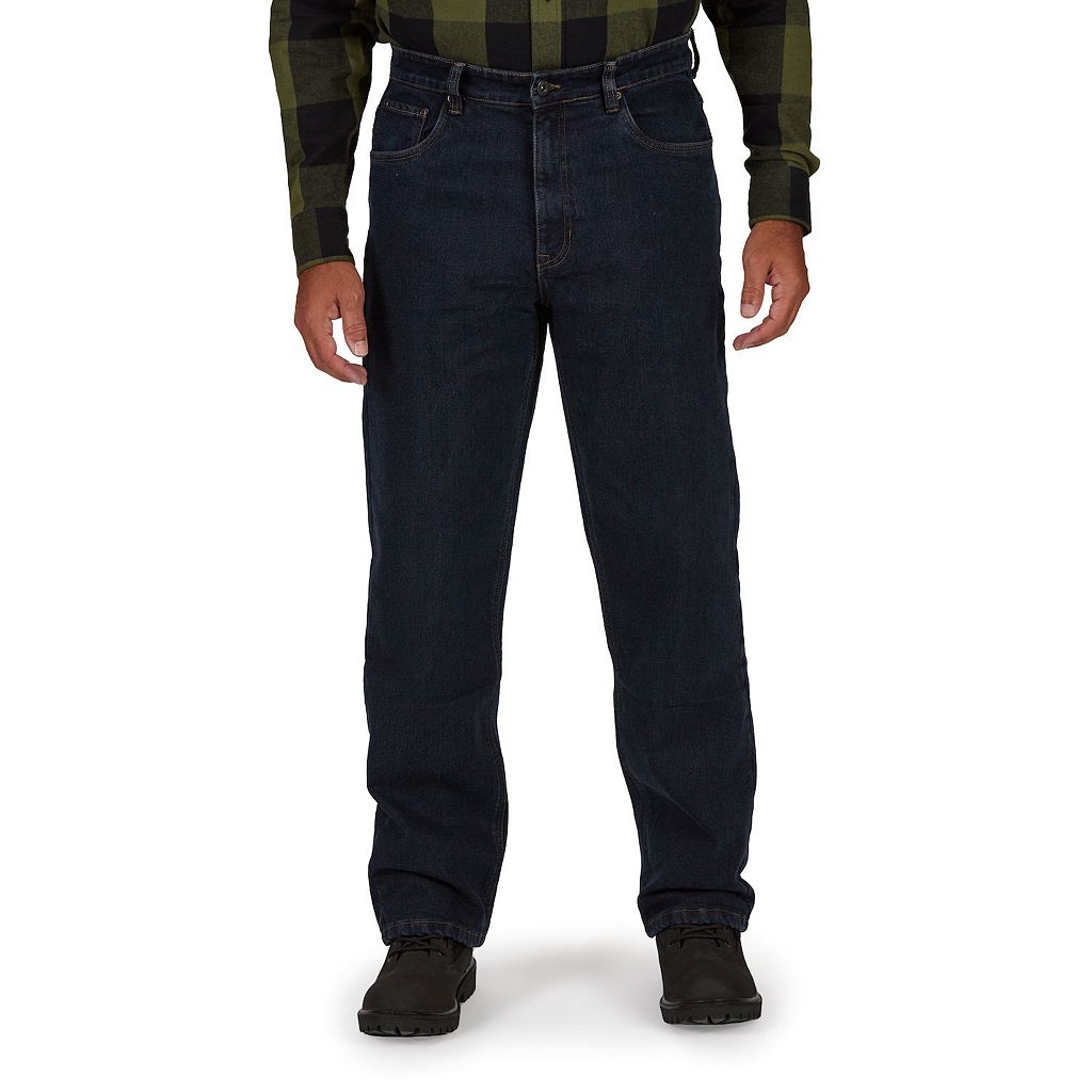 カモ柄 ジーンズ ビンテージ ヴィンテージ SMITH'S 【 SMITH'S WORKWEAR RELAXED-FIT CAMO FLEECE-LINED 5-POCKET JEANS / DARK VINTAGE WASH 】 メンズファッション ズボン パンツ｜スニケス