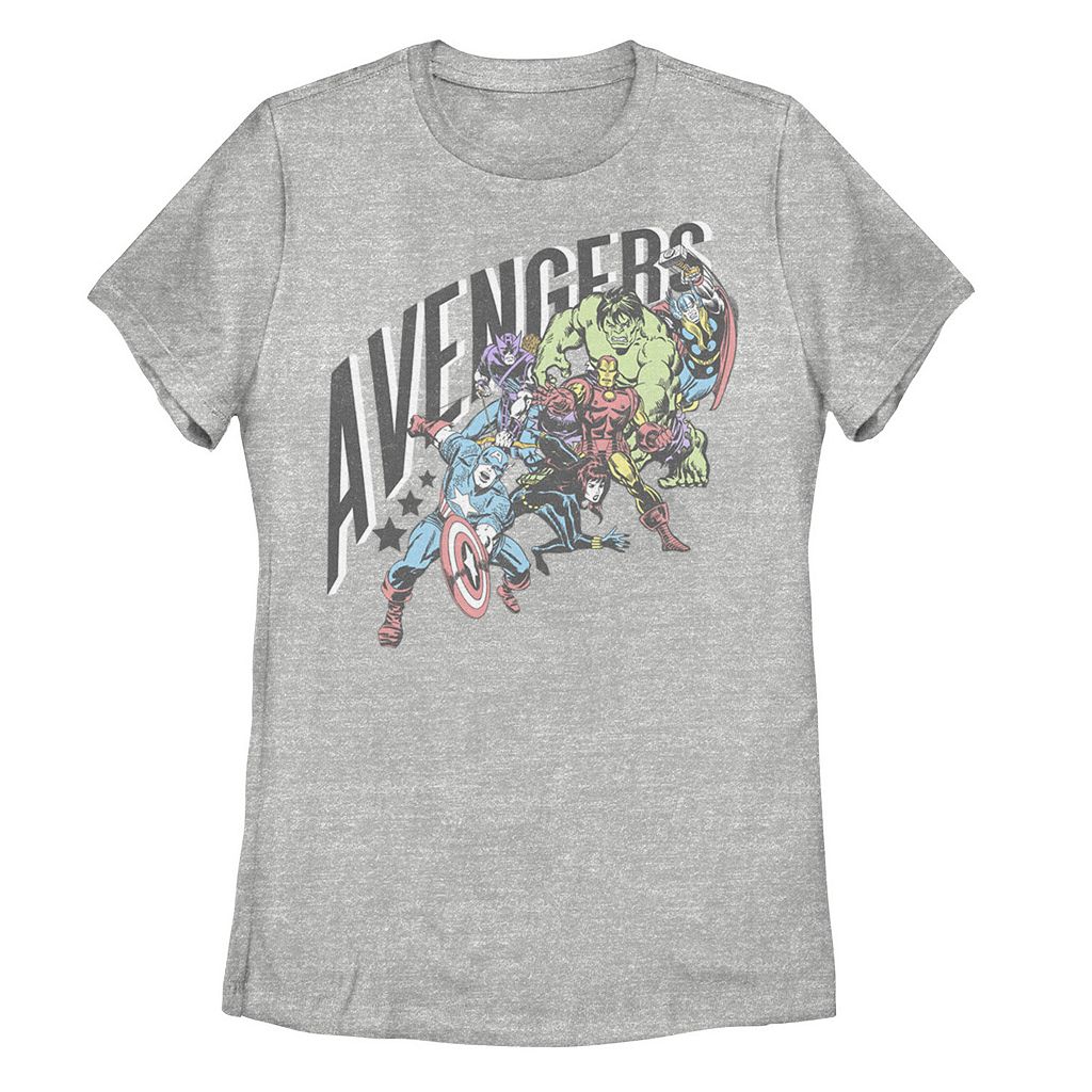 【★百貨店SALE★6/11夜夜中2時迄】文字記号 行動 プルオーバー ギョリュウモドキ 【 LICENSED CHARACTER MARVEL AVENGERS ACTION GROUP SHOT TEE / ATHLETIC HEATHER 】 キッズ もの言う花 マタニティ トップス カットソー