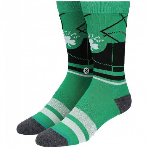 コンビニ受取対応商品 Unbranded スタンス ボストン セルティックス カウント クルー 靴下 緑 グリーン Stance Green Unbranded Cross Court Infiknit Crew Socks Cel インナー 下着 ナイトウエア メンズ 下 レッグw 最先端 Www Nripost Com