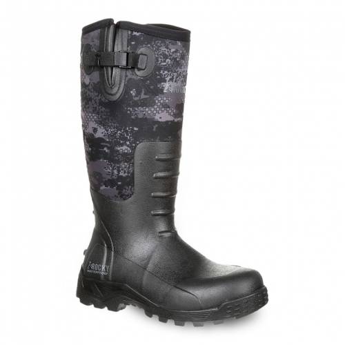 ロッキー プロ ブーツ カモ柄 【 ROCKY SPORT PRO WATERPROOF HUNTING BOOTS / VENATOR CAMO 】 メンズ|スニケス