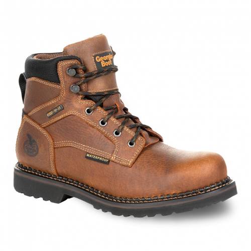 最終値下げ 楽天市場 ジョージアブーツ Georgia Boots ジョージア ブーツ 茶色 ブラウン ワークブーツs Georgia Boots Giant Revamp 6inch Waterproof Brown メンズ ブーツ スニケス 絶対一番安い Www Klouddata Com