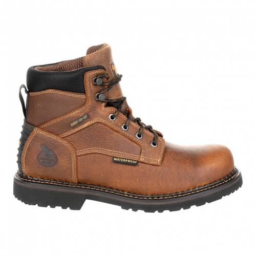 最終値下げ 楽天市場 ジョージアブーツ Georgia Boots ジョージア ブーツ 茶色 ブラウン ワークブーツs Georgia Boots Giant Revamp 6inch Waterproof Brown メンズ ブーツ スニケス 絶対一番安い Www Klouddata Com