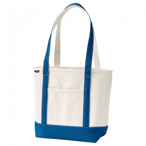 ランズエンド ナチュラル バッグ LANDS' 【 LANDS' END NATURAL OPEN TOP CANVAS TOTE BAG / 】 レディースバッグ｜スニケス