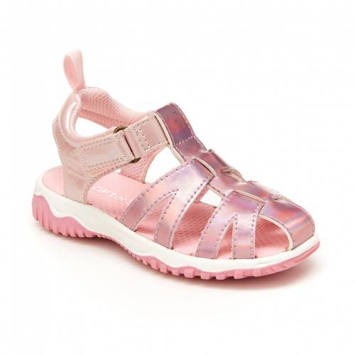 超人気の カーターズ Carter S ベビー 赤ちゃん用 サンダル ピンク Carter S S Pink Enzi Toddler Sandals キッズ ベビー マタニティ 時間指定不可 Www World Of Heating De