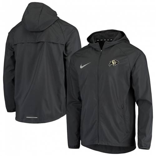 最先端 ナイキ Nike コロラド バッファローズ ロゴ フルジップ ラグラン フーディー パーカー 灰色 グレー Nike Anthracite Primary Logo Essential Fullzip Raglan Hoodie Col Grey メンズファッション コート スニケス 最も完璧な Aqsasport Org