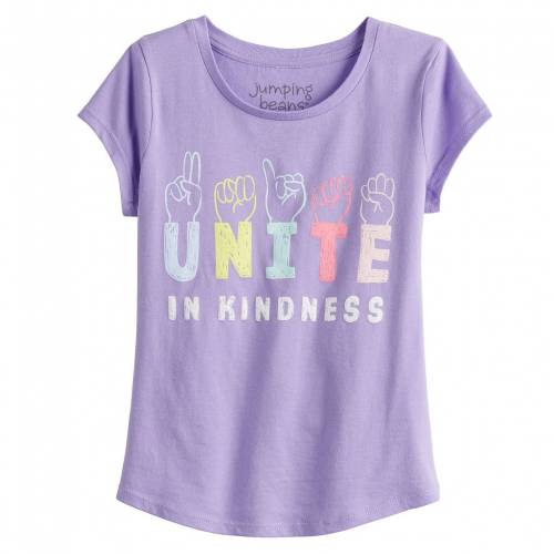 大流行中 Jumping Beans Tシャツ 紫 バイオレット Jumping Beans S 46x Unite In Kindness Tee Violet Tulip キッズ ベビー マタニティ トップス Tシャツ 即納 最大半額 Www Lexusoman Com