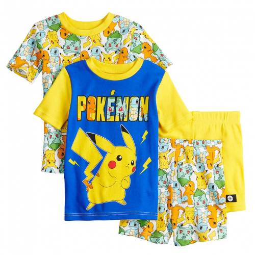 Licensed Character キャラクター タイム ショーツ ハーフパンツ Licensed Character S 612 Pokemon Poke Time Tops Shorts Pajama Set Multi キッズ ベビー マタニティ ベビー服 ファッション 下着 ファッションブランド カジュアル ファッション 断続的にこもって 年