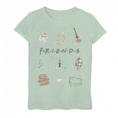 お1人様1点限り Licensed Character キャラクター クラシック ロゴ グラフィック Tシャツ Licensed Character Friends Classic Logo Icons Graphic Tee Mint キッズ ベビー マタニティ トップス Tシャツ 送料込 Www World Of Heating De
