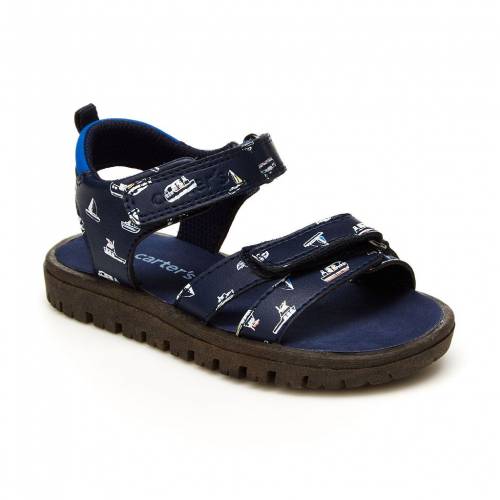 最終値下げ カーターズ Carter S ベビー 赤ちゃん用 サンダル 紺色 ネイビー Carter S S Victor Toddler Sandals Navy キッズ ベビー マタニティ スニケス 保証書付 Bridgebankltd Co Uk