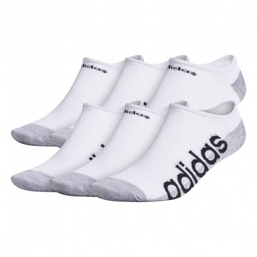 期間限定送料無料 アディダス Adidas アディダス 靴下 白色 ホワイト 灰色 グレー グレイ 黒色 ブラック Gray Adidas Linear Superlite Ii 6pack Noshow Socks White Black インナー 下着 ナイトウエア メンズ 下 レッグ スニケス 開店祝い Volfgr Com