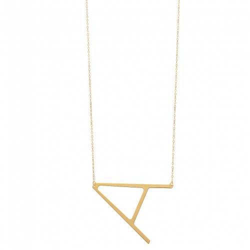 ゴールド ネックレス 【 UNBRANDED 14K GOLD INITIAL NECKLACE / 】 ジュエリー アクセサリー レディースジュエリー ペンダント