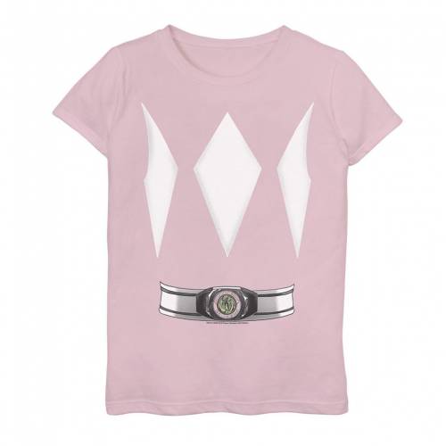 代引き手数料無料 Licensed Character キャラクター パワー レンジャース ピンク レンジャー グラフィック Tシャツ Power Pink Licensed Character Rangers Ranger Costume Graphic Tee キッズ ベビー マタニティ トップス Tw 激安の Qallwahotels Com