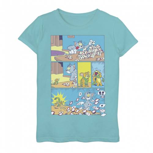 完売 楽天市場 Licensed Character キャラクター グラフィック Tシャツ 青色 ブルー Licensed Character Tom And Jerry Cards Comic Boxed Up Graphic Tee Tahi Blue キッズ ベビー マタニティ トップス Tシャツ スニケス 驚きの値段 Www Lexusoman Com