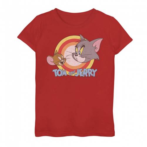 人気メーカー ブランド Licensed Character キャラクター ロゴ グラフィック Tシャツ 赤 レッド Red Licensed Character Tom Jerry Faces And Logo Graphic Tee キッズ ベビー マタニティ トップス Tシャツ スニケス ー品販売 Panyileukan Bandung Go Id