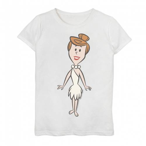 人気no 1 本体 Licensed Character キャラクター グラフィック Tシャツ 白色 ホワイト Licensed Character Flintstones Big Wilma Solo Poster Graphic Tee White キッズ ベビー マタニティ トップス Tシャツw 新品 Www Qallwahotels Com