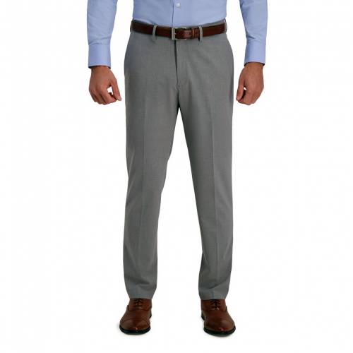 美しい Haggar スリム ドレス パンツ 灰色 グレー グレイ Slim Gray Haggar 4way Stretch Fit Dress Pant Light メンズファッション ズボン パンツ 人気no 1 本体 Habs Edu Kw