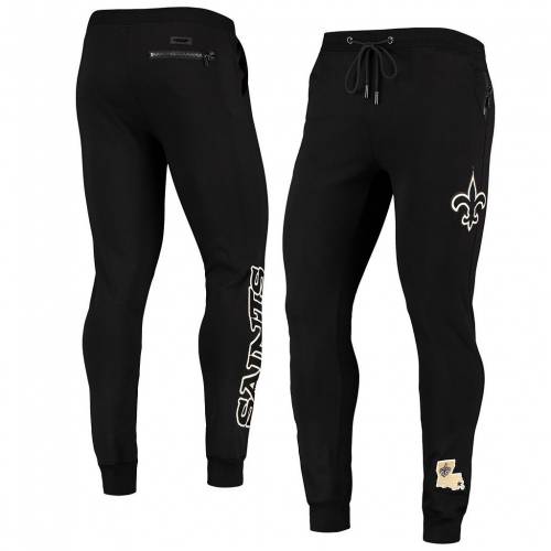 Unbranded 黒色 ブラック セインツ ロゴ ジョガーパンツ ニューオーリンズ メンズ Unbranded Black Logo Jogger Pants Snt Andapt Com