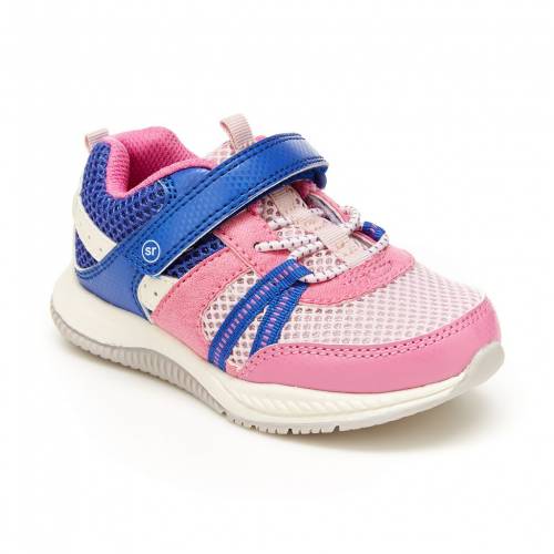 第1位獲得 ストライドライト Stride Rite ベビー 赤ちゃん用 ピンク 青色 ブルー S Pink Stride Rite 360 Blitz Toddler Sneakers Blue キッズ ベビー マタニティ 在庫有 Lexusoman Com