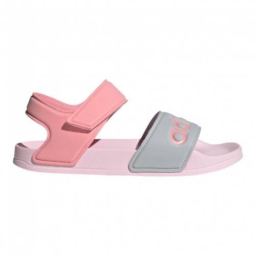 受賞店舗 アディダス Adidas アディレッタ サンダル ピンク 銀色 シルバー Kids Pink Silver Adidas Adilette Sandals Metallic キッズ ベビー マタニティw 激安ブランド Www Qallwahotels Com