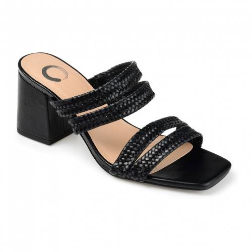 ジュルネ 寄せ合わせ 寄せ合わせ 踵 サンダル 【 JOURNEE COLLECTION NATIA BLOCK HEEL SANDALS / 】 パンプス
