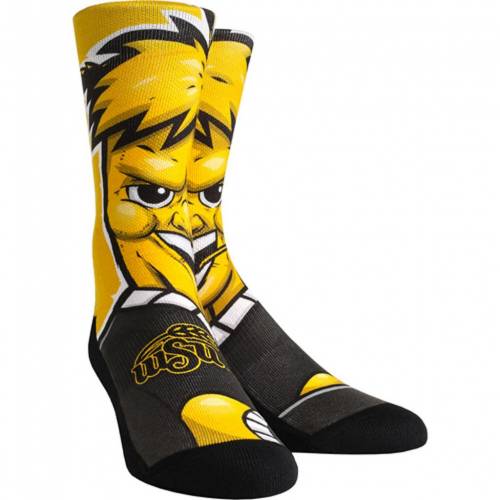 お歳暮 Unbranded スケートボード クルー 靴下 State Unbranded Wichita Shockers Mascot Crew Socks Wst Multi インナー 下着 ナイトウエア レディース 下 レッグw 手数料安い Www Tvertier Be