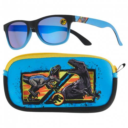 ファッション サングラス キャラクター Multi カジュアル ファッションブランド ジュニア アクセサリー キッズ ケース Character キッズ Licensed Character World Jurassic Sunglasses Case Set Multi スニケス 超特価sale開催値下げ