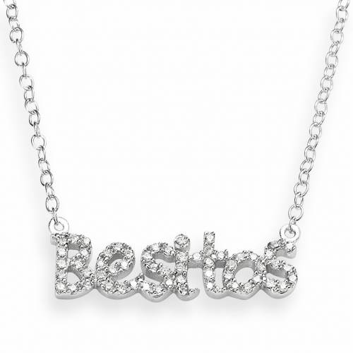 銀色 シルバー ネックレス 白色 ホワイト BESITOS" 【 SOPHIE MILLER STERLING SILVER CUBIC ZIRCONIA NECKLACE / WHITE 】 ジュエリー アクセサリー レディースジュエリー ペンダント｜スニケス
