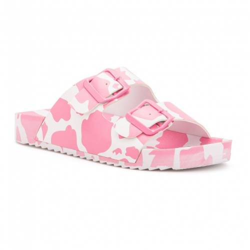 サンダル 輝い サンダル ピンク Miller Olivia オリビアミラー S Sandals Slide Moo Miller Olivia Pink キッズ ジュニア