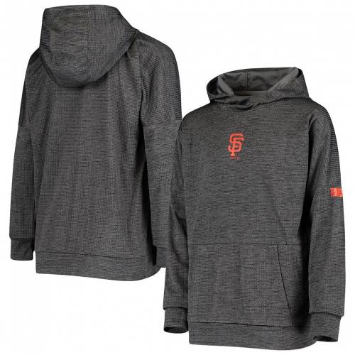 アウター原料 Outerstuff 幼子使処 墨染め 墨ぞめ ジャイアンツ ストリーク フリース フーディー パーカー サンフランシスコ 男児 キッズ Outerstuff Youth Black Streak Fleece Gnt Dssgfellowship Org